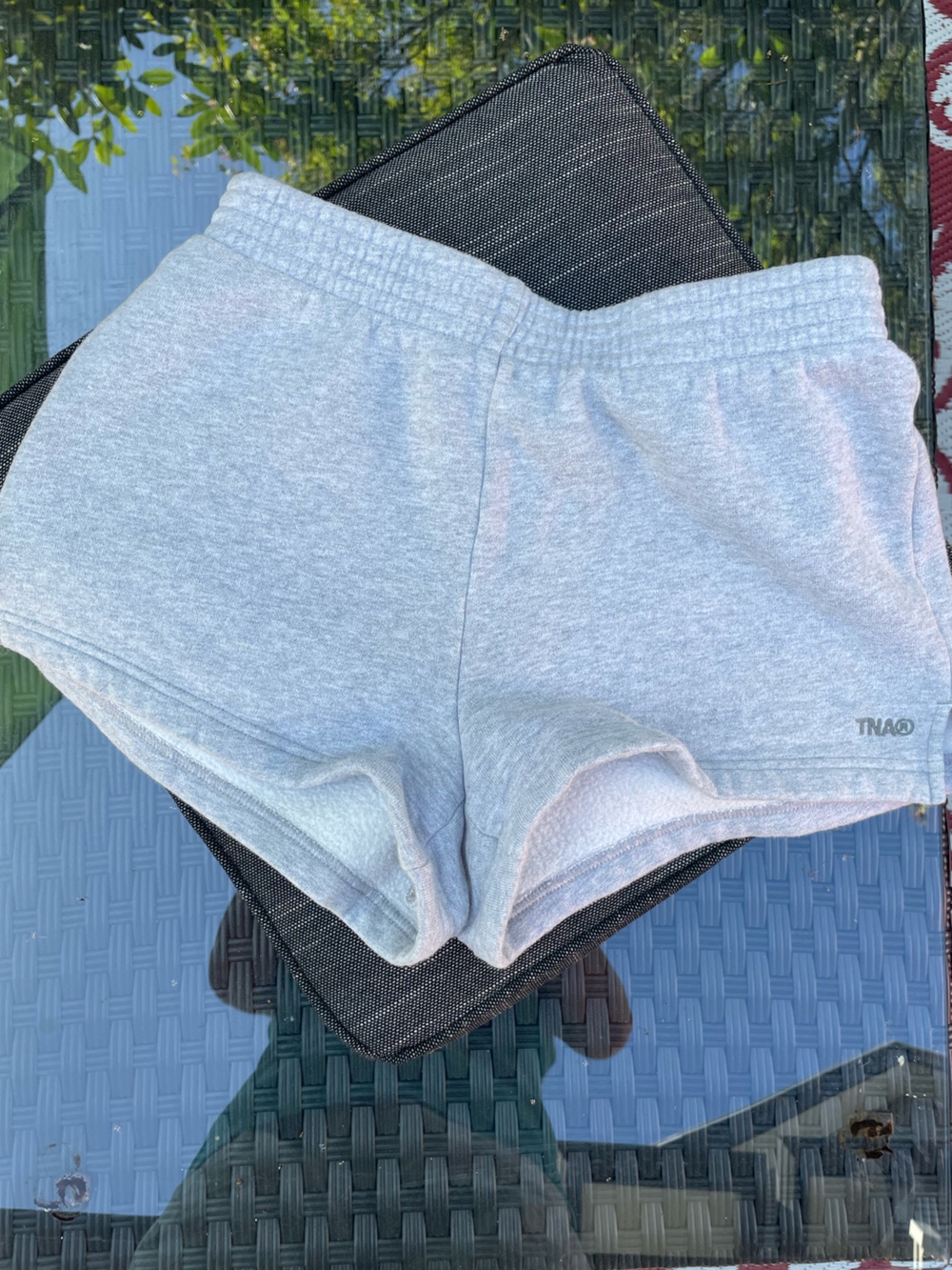 TNA Light Gray Athletic Shorts